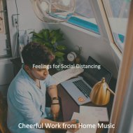 Cheerful Work from Home Music - Deluxe Smooth Jazz Guitar - Background for Social Distancing