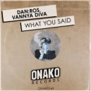 Dan:Ros, Vannya Diva - What You Said (Radio Edit)
