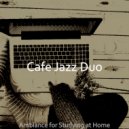 Cafe Jazz Duo - Bubbly Backdrops for Remote Work ()